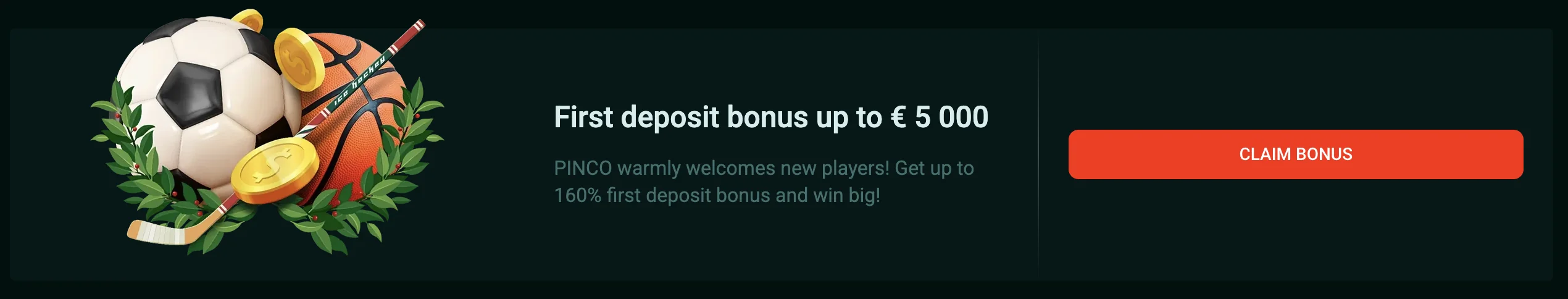 pinco bet bonus